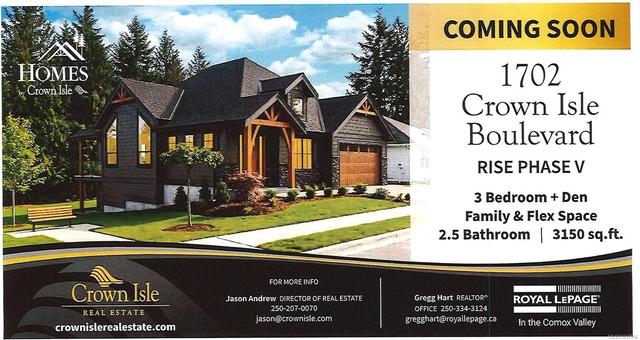 1702 Crown Isle Blvd Courtenay, BC V9N 9X5