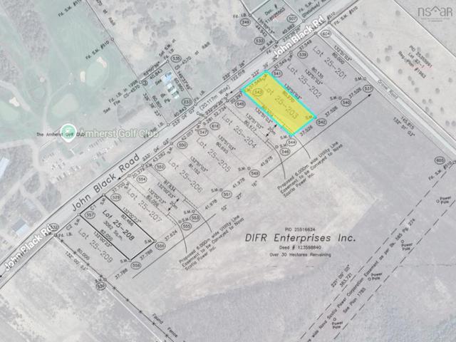 Lot 25-203 John Black Road  East Amherst, NS B4H 3Y3