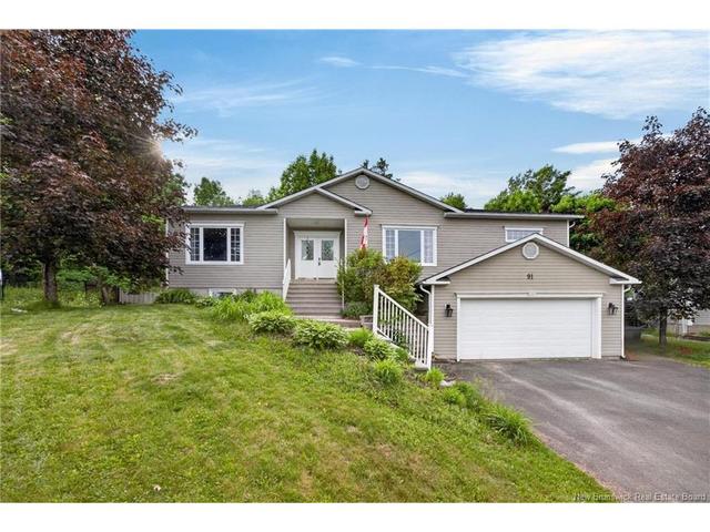 91 Maclean CRT  Fredericton, NB E3G 9Y1