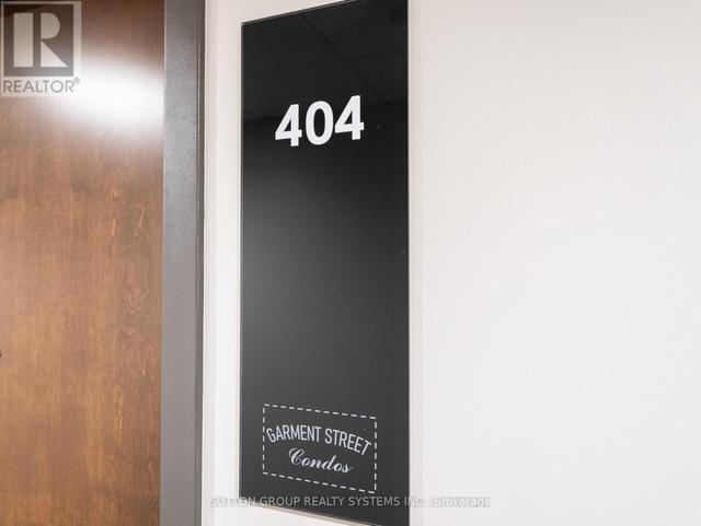 404 - 108 GARMENT STREET  Kitchener, ON N2G 0E2