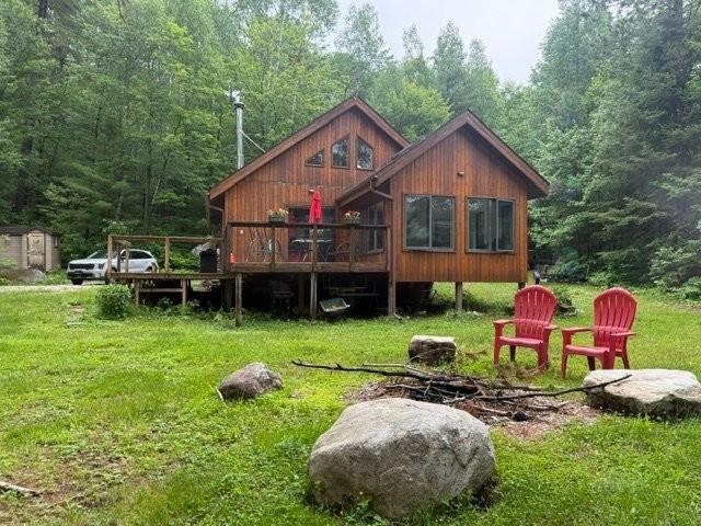 Façade - 4049 Ch. Du Boom-Camp, Témiscaming, QC - Outdoor With Deck Patio Veranda