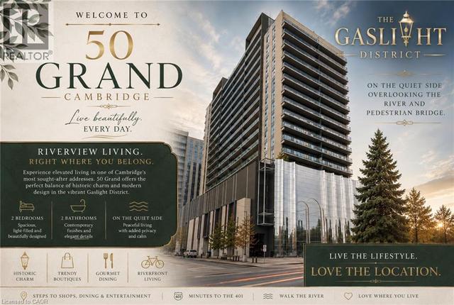 50 GRAND Avenue S Unit# 713  Cambridge, ON N1S 0C2