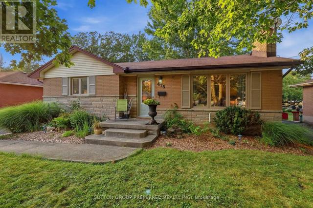 415 RANDOL DRIVE  London South (South D), ON N6J 1C5
