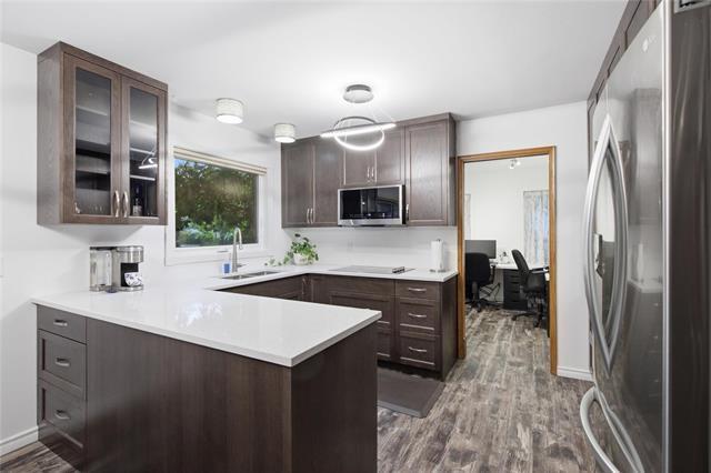 3 Attache Pl, Winnipeg, MB - Indoor Photo Showing Kitchen With Upgraded Kitchen