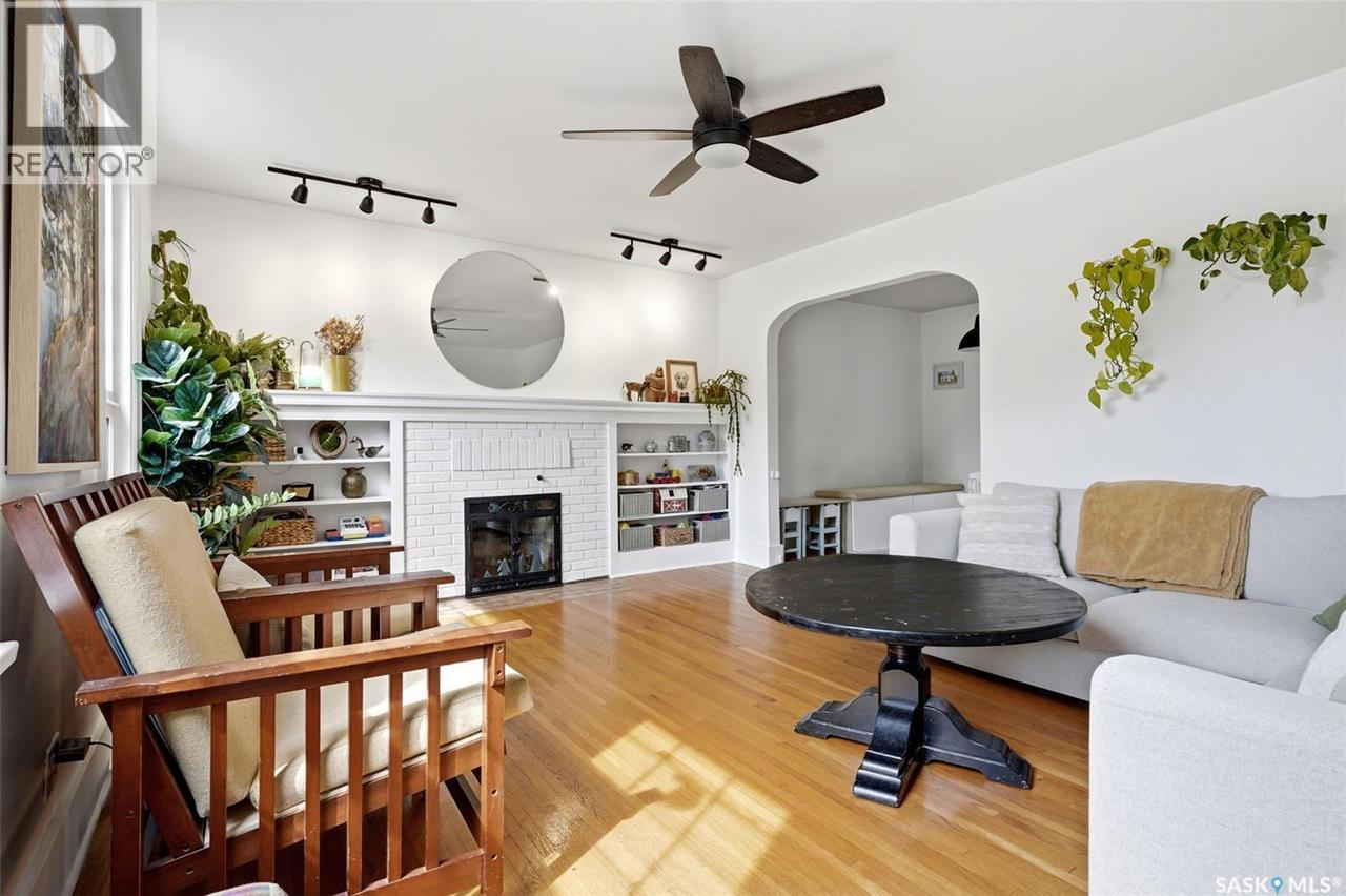 2918 19Th Avenue, Regina, SK - Indoor With Fireplace