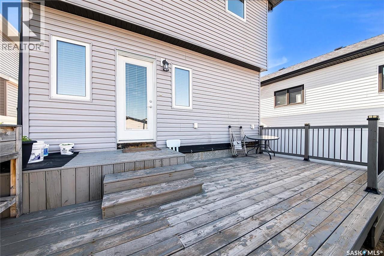 547 Evergreen Boulevard, Saskatoon, SK - Outdoor With Deck Patio Veranda With Exterior