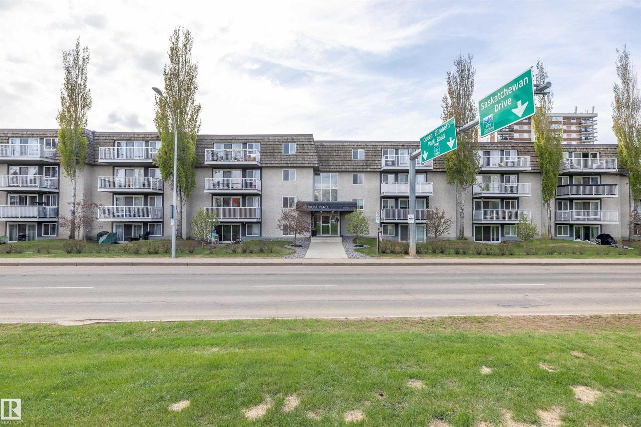 #320 8604 Gateway Bv Nw, Edmonton, AB - Outdoor With Facade