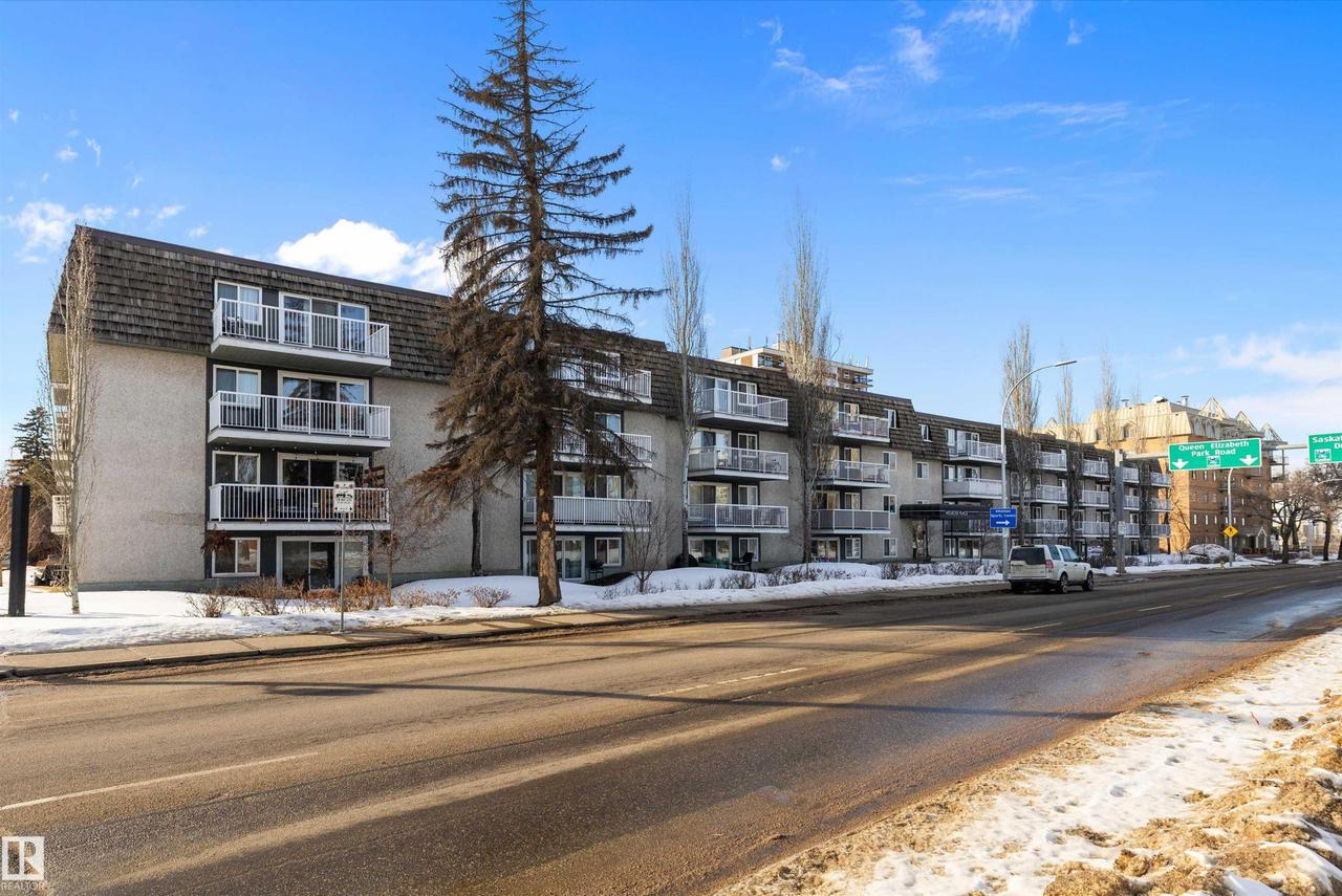 #320 8604 Gateway Bv Nw, Edmonton, AB - Outdoor With Facade