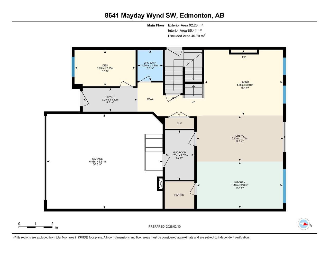 Floor plan - 8641 Mayday Wynd Sw, Edmonton, AB - Other