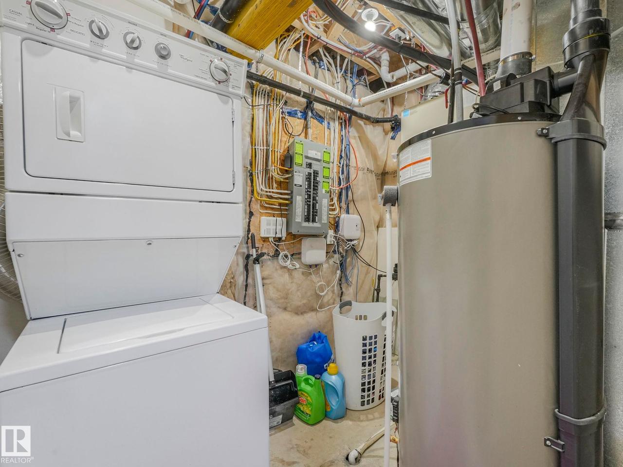 8641 Mayday Wynd Sw, Edmonton, AB - Indoor Photo Showing Laundry Room