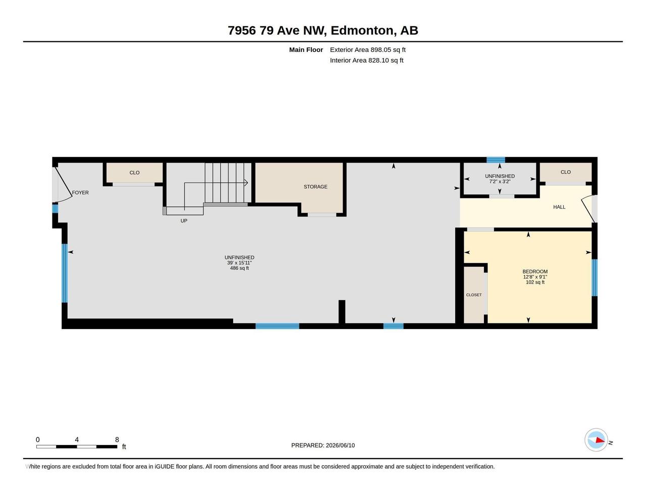 Floor plan - 7956 80 Ave Nw, Edmonton, AB - Other