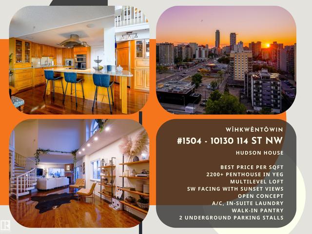 #1504 10130 114 ST NW  Edmonton, AB T5K 2S6