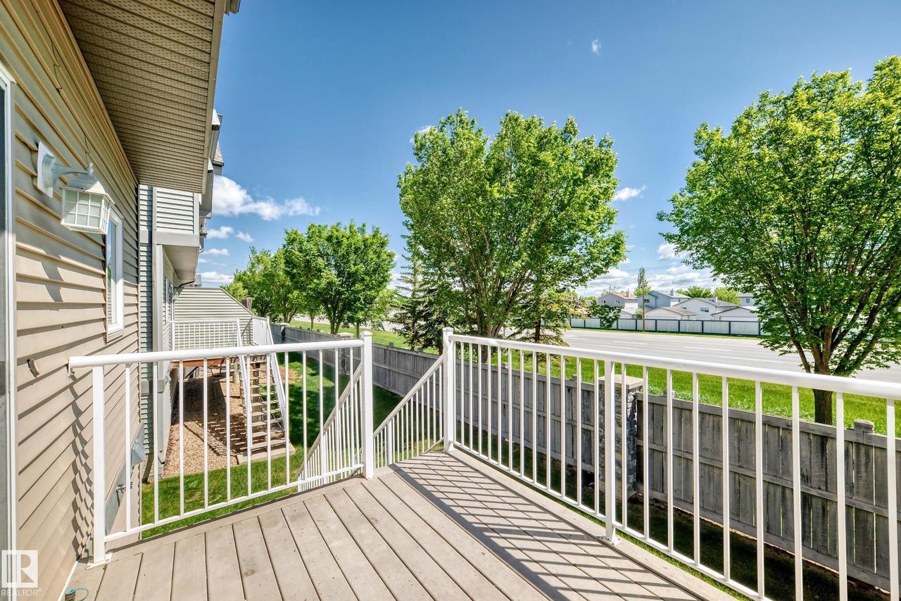 #4 5102 30 Av, Beaumont, AB - Outdoor With Deck Patio Veranda With Exterior