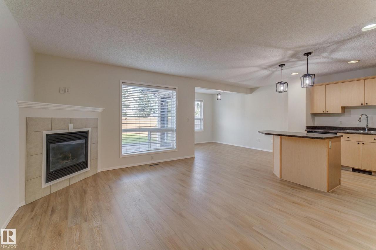 9145 Scott Crescent Nw, Edmonton, AB - Indoor With Fireplace