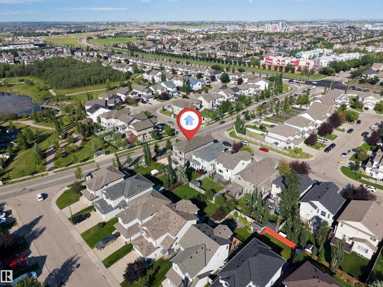 704 172 St Sw, Edmonton, AB - Outdoor With View