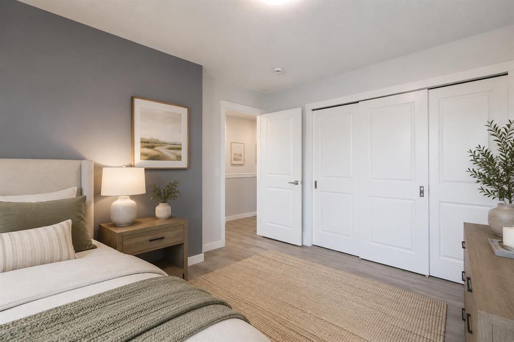 68 Abergale Way Ne, Calgary, AB - Indoor Photo Showing Bedroom