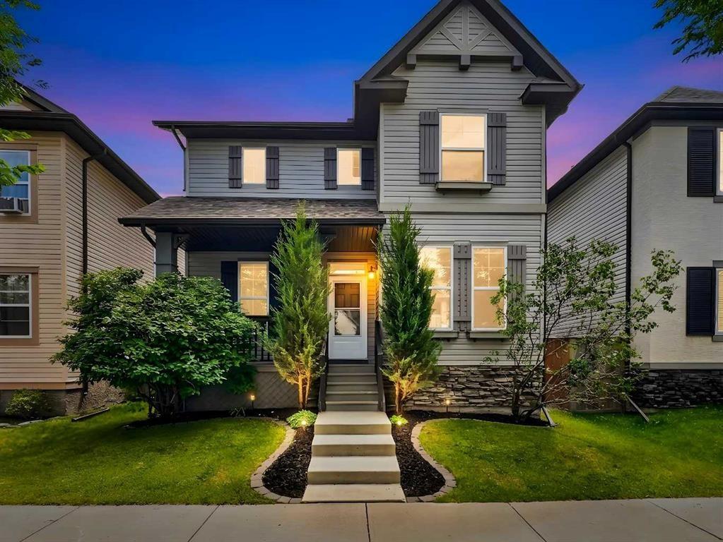 249 Elgin Manor Se, Calgary, AB - Outdoor With Deck Patio Veranda With Facade