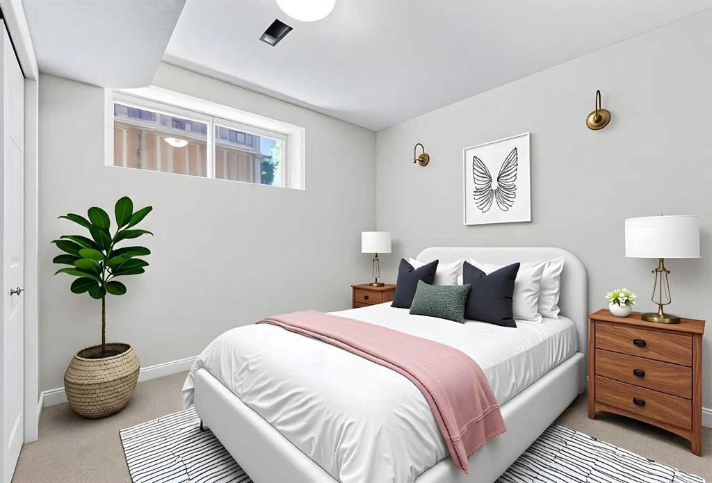 249 Elgin Manor Se, Calgary, AB - Indoor Photo Showing Bedroom