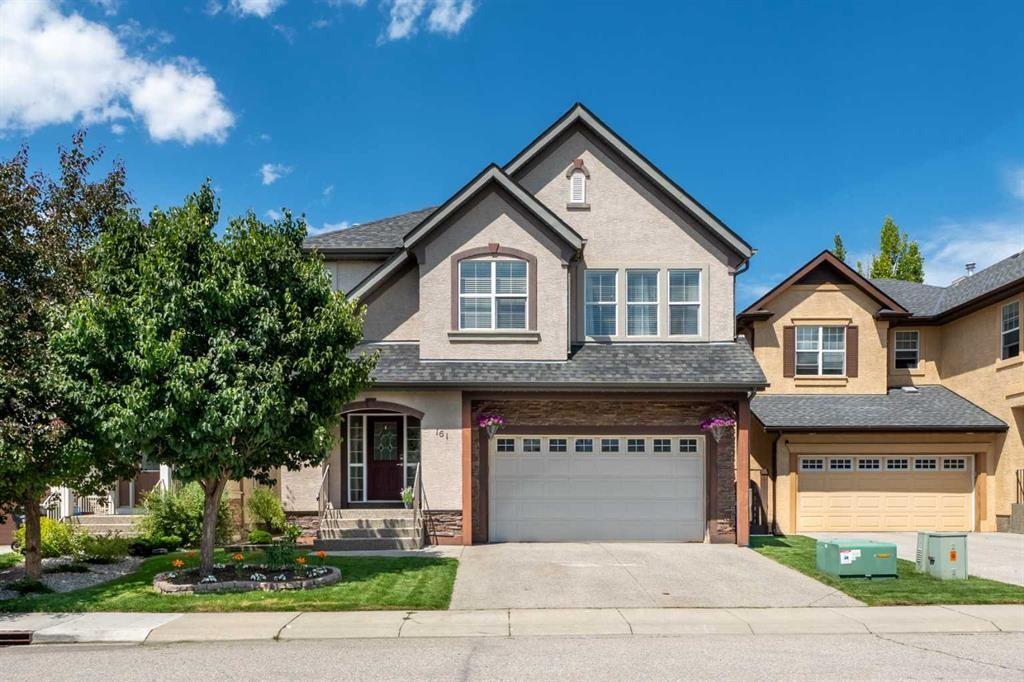 161 Cranleigh Bay Se, Calgary, AB - Outdoor With Facade