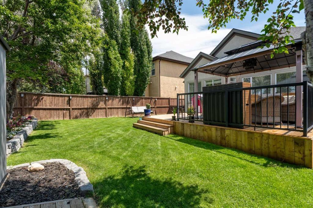 161 Cranleigh Bay Se, Calgary, AB - Outdoor With Deck Patio Veranda
