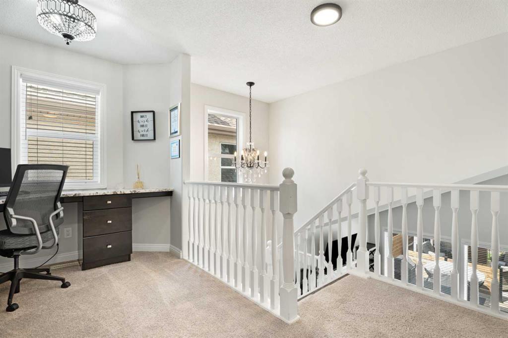 161 Cranleigh Bay Se, Calgary, AB - Indoor Photo Showing Office