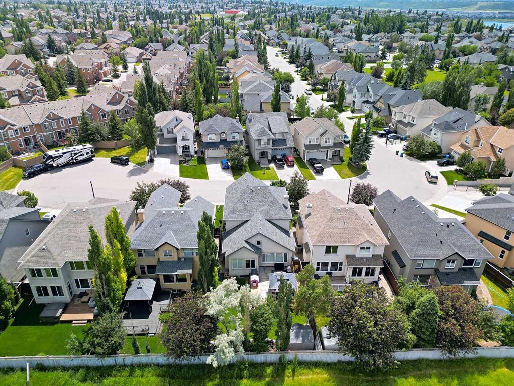161 Cranleigh Bay Se, Calgary, AB - Outdoor With View