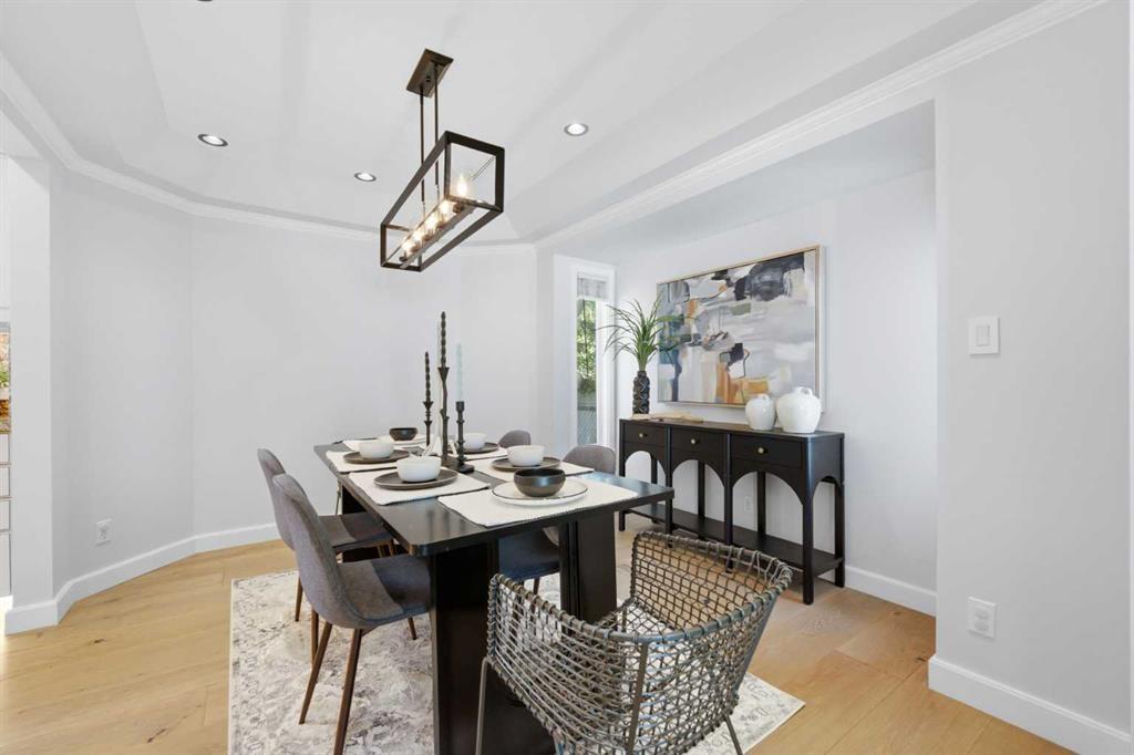 20 Mapleglade Close Se, Calgary, AB - Indoor Photo Showing Dining Room