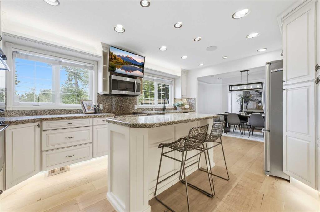 20 Mapleglade Close Se, Calgary, AB - Indoor Photo Showing Kitchen With Upgraded Kitchen