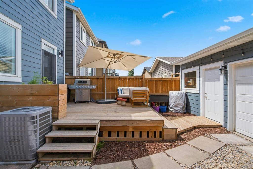 406 Masters Road Se, Calgary, AB - Outdoor With Deck Patio Veranda With Exterior