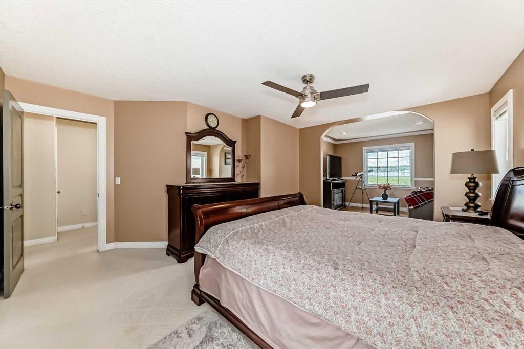 146 Scenic View Close, Calgary, AB - Indoor Photo Showing Bedroom