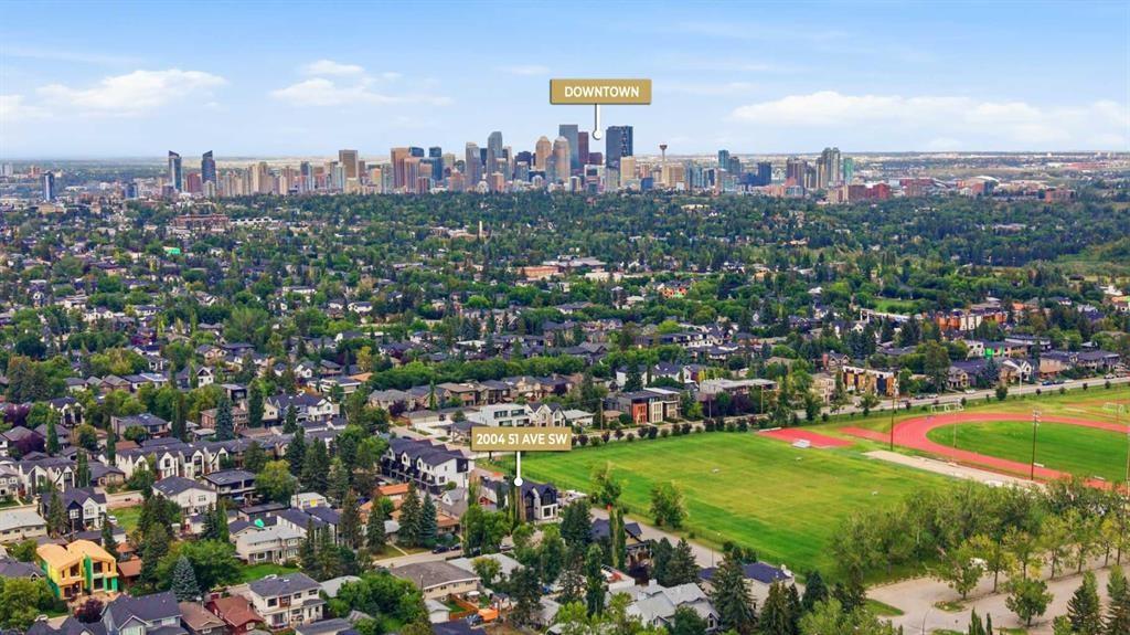 2004 51 Avenue Sw, Calgary, AB - Outdoor With View