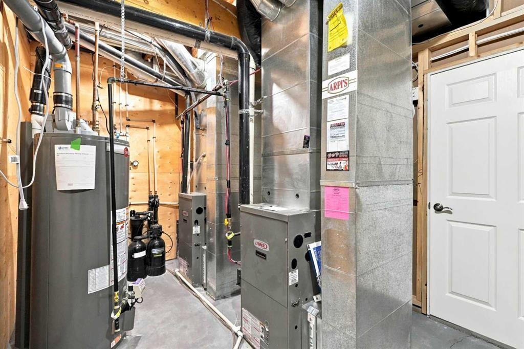 163 Cranarch Circle Se, Calgary, AB - Indoor Photo Showing Basement