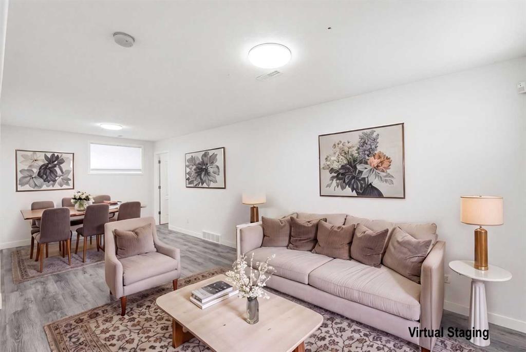 235 Arbour Stone Place Nw, Calgary, AB - Indoor Photo Showing Living Room