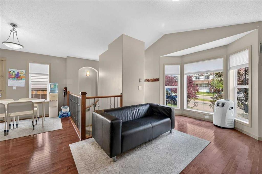 139 Silverado Way Sw, Calgary, AB - Indoor Photo Showing Living Room