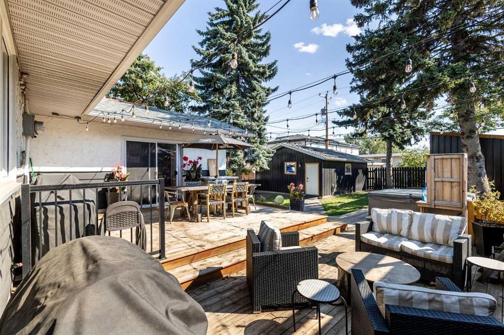 809 68 Avenue Sw, Calgary, AB - Outdoor With Deck Patio Veranda