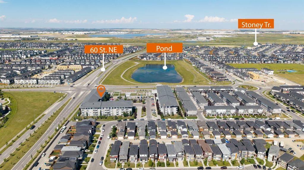 2101-76 Cornerstone Passage Ne, Calgary, AB - Outdoor With View