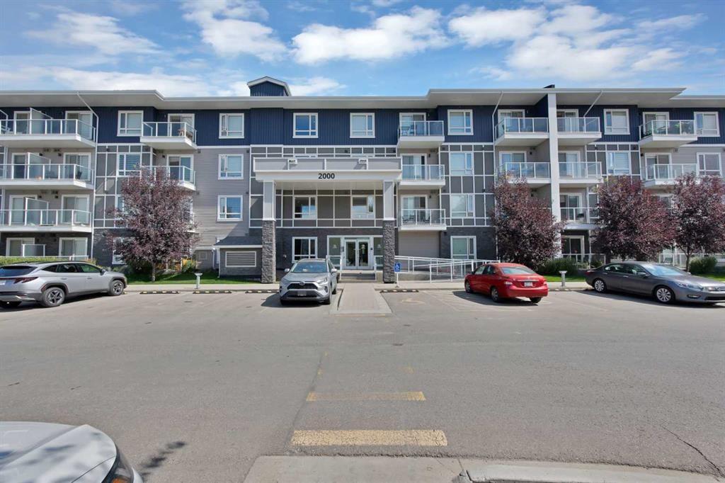 2101-76 Cornerstone Passage Ne, Calgary, AB - Outdoor With Balcony With Facade