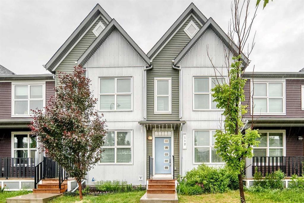 112 Carrington Boulevard Nw, Calgary, AB - Outdoor With Facade