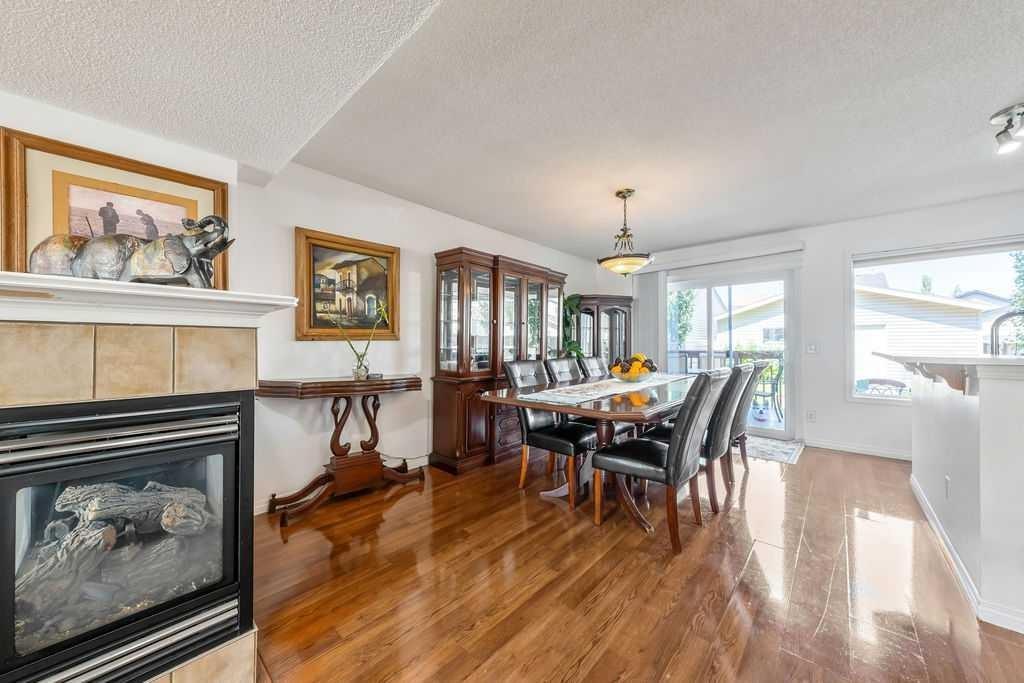455 Prestwick Circle Se, Calgary, AB - Indoor With Fireplace